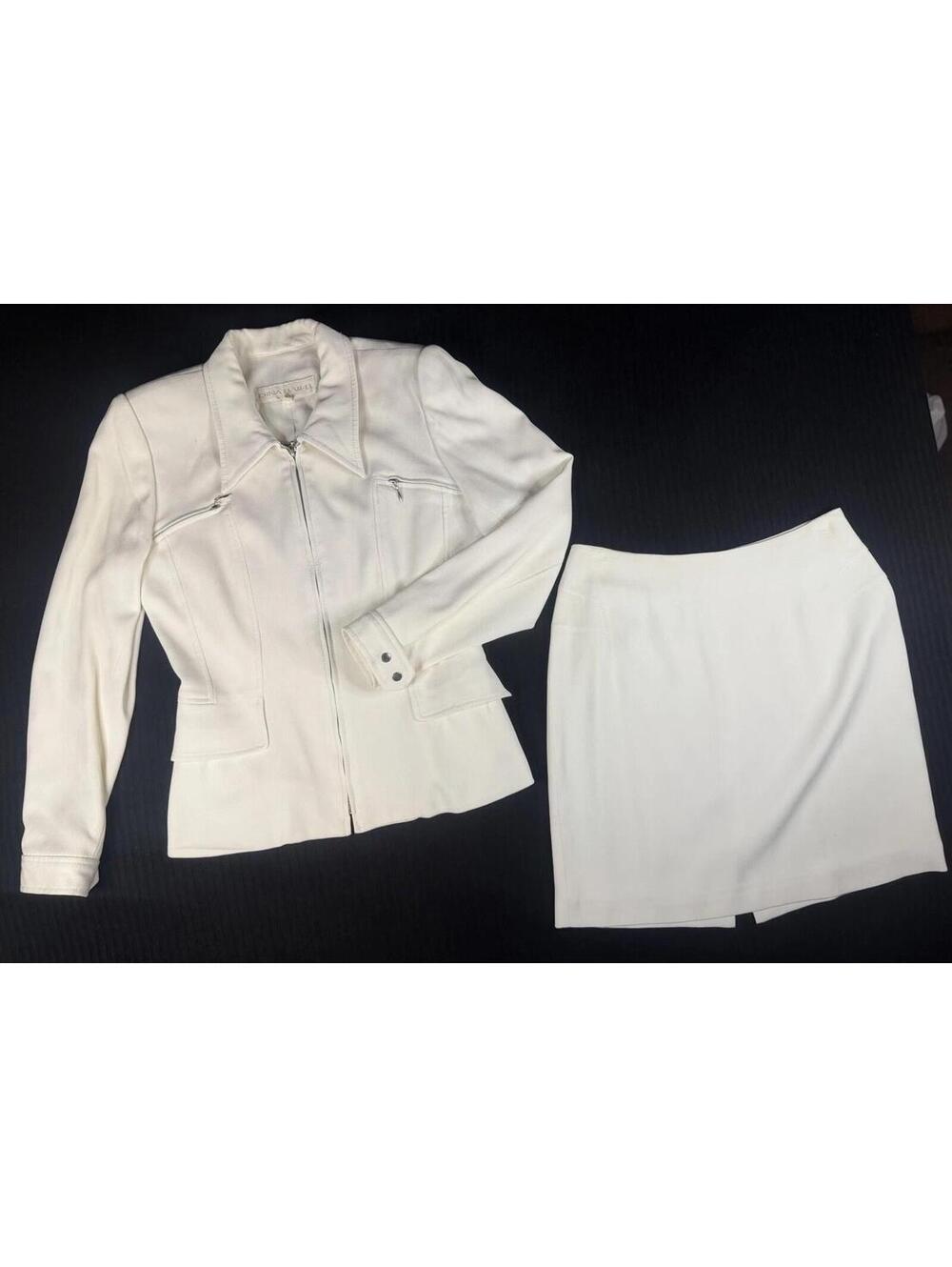 ✨ Vintage Dina Bar-El Parkway Knit Skirt Suit Set 🤍✨